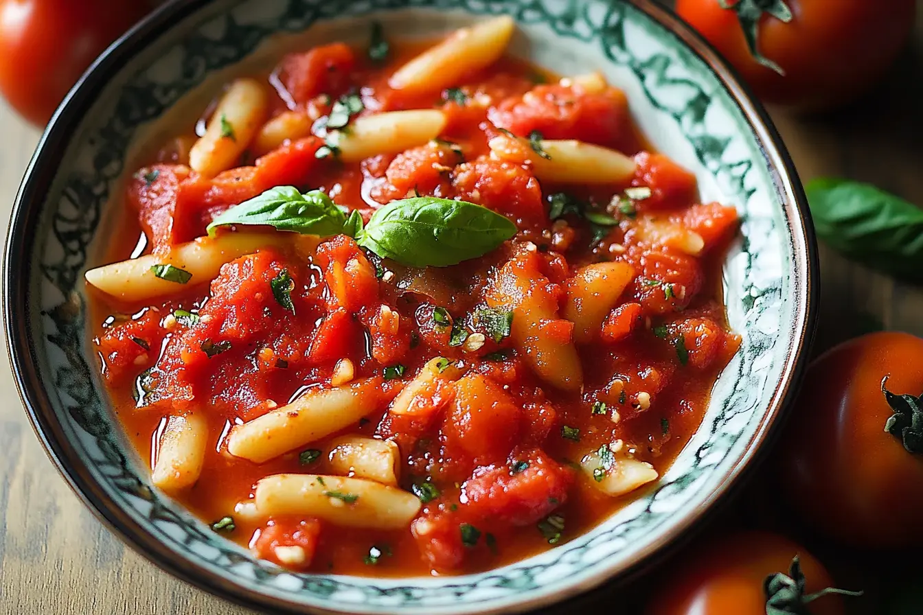 Authentic Italian Pomodoro Sauce with Fresh Tomatoes Recipe