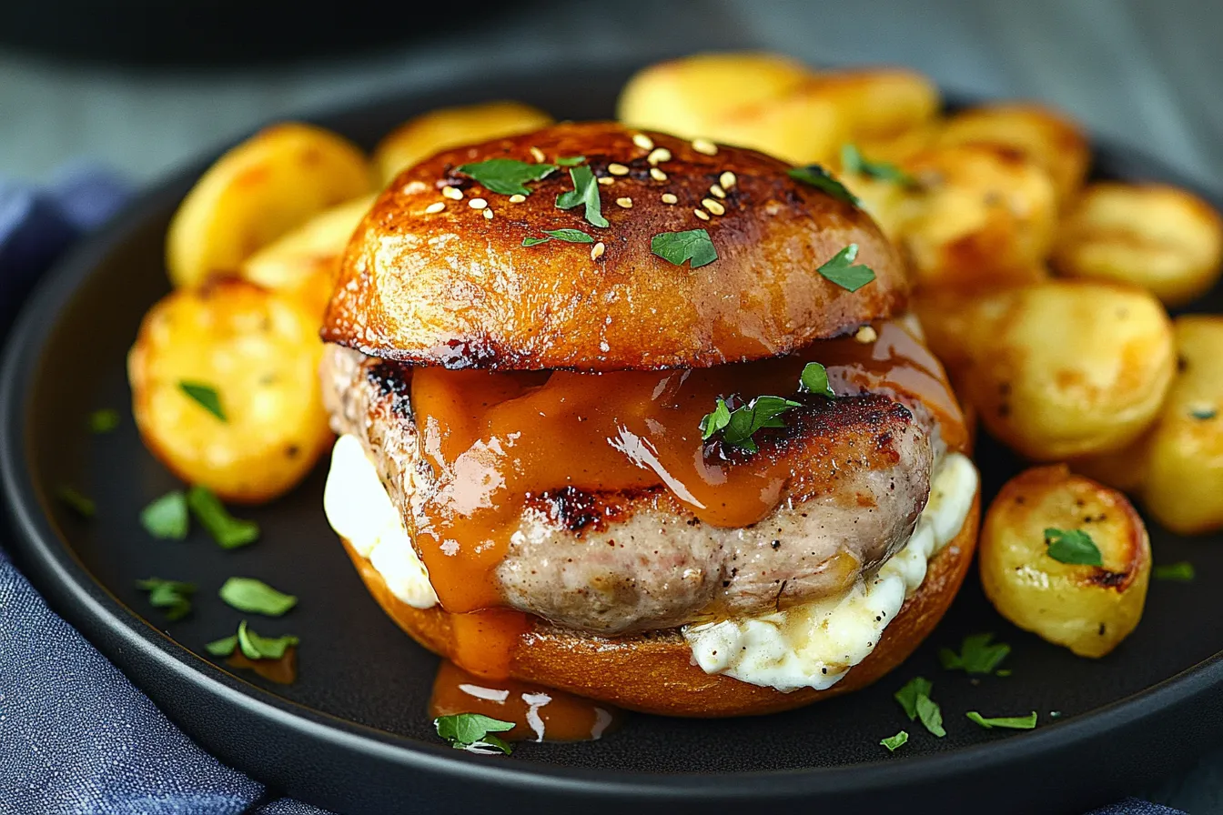 Kentucky Hot Brown Sliders