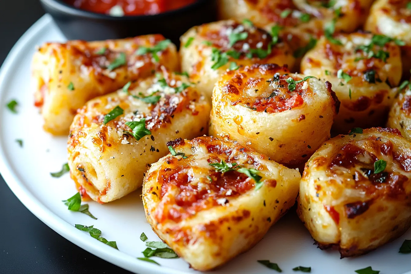 Keto Pizza Roll Ups