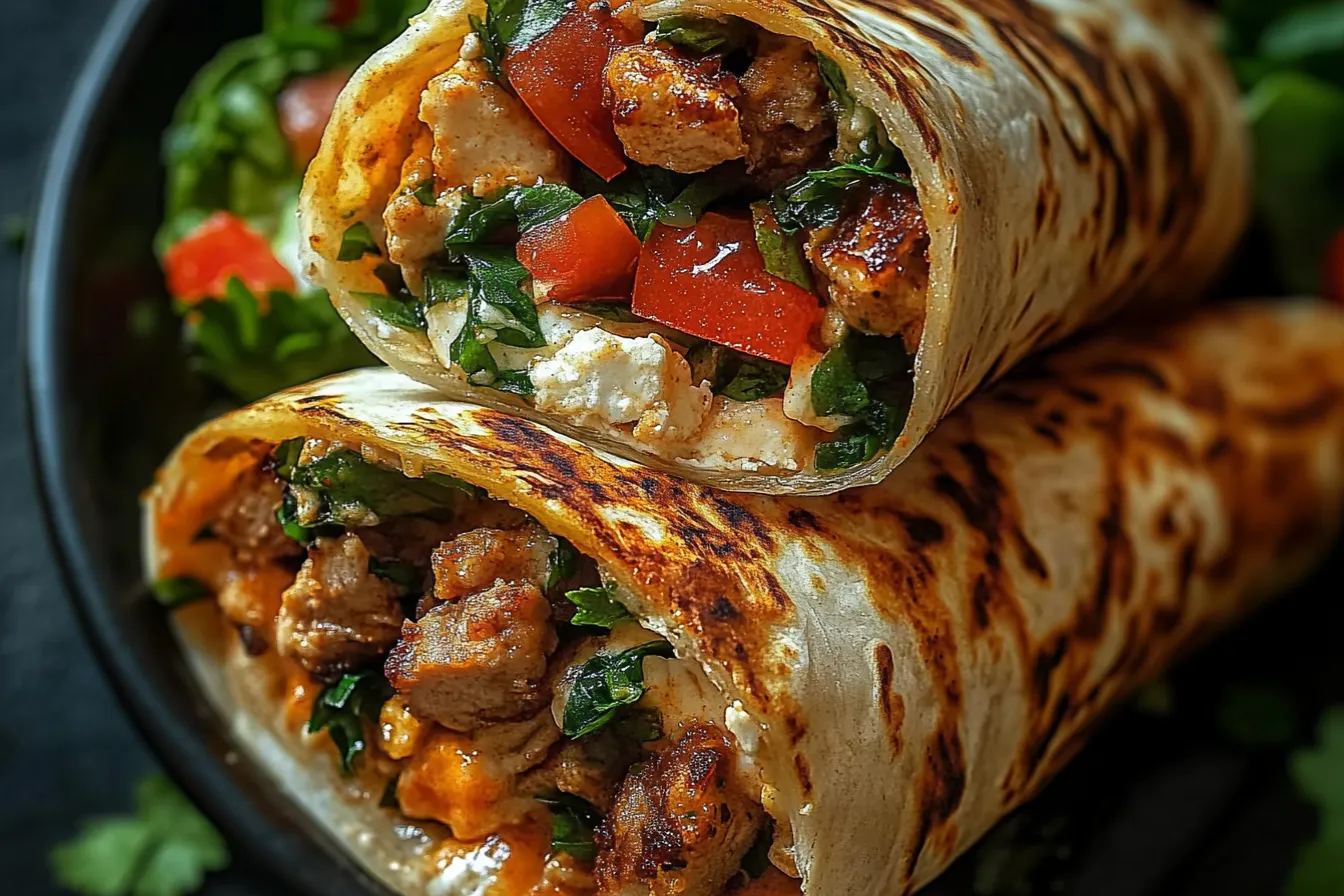 Cheesy Beef and Nacho Wrap – Quick & Flavorful Tex-Mex Recipe