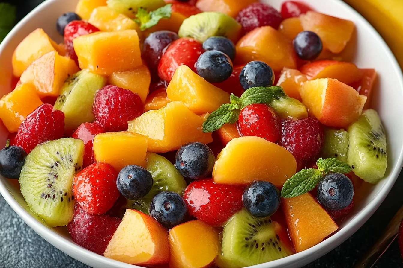 Vibrant Berry & Citrus Fruit Salad – Fresh & Healthy Recipe