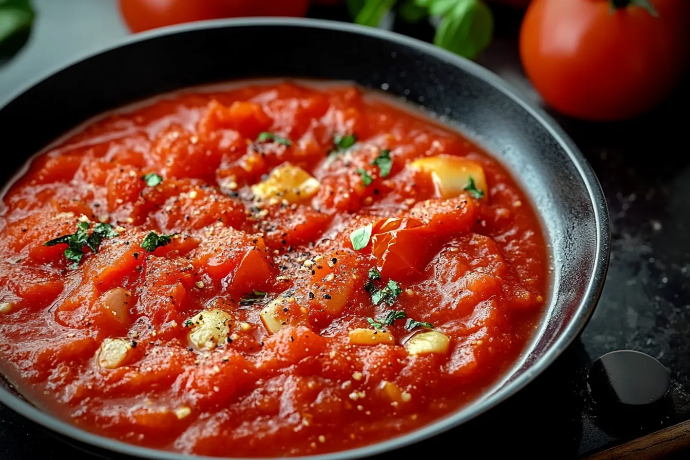 Roasted Tomato Sauce – Fresh, Flavorful & Easy Recipe