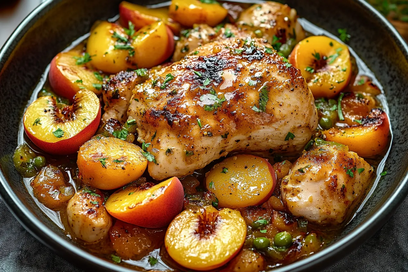 Jalapeno Peach Chicken 