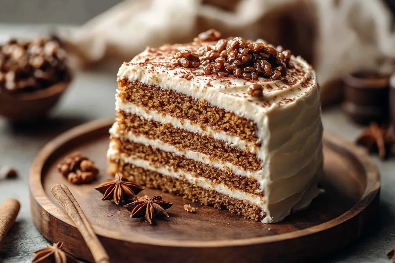 Spice Cake With Brown Butter Cream Cheese Frosting 