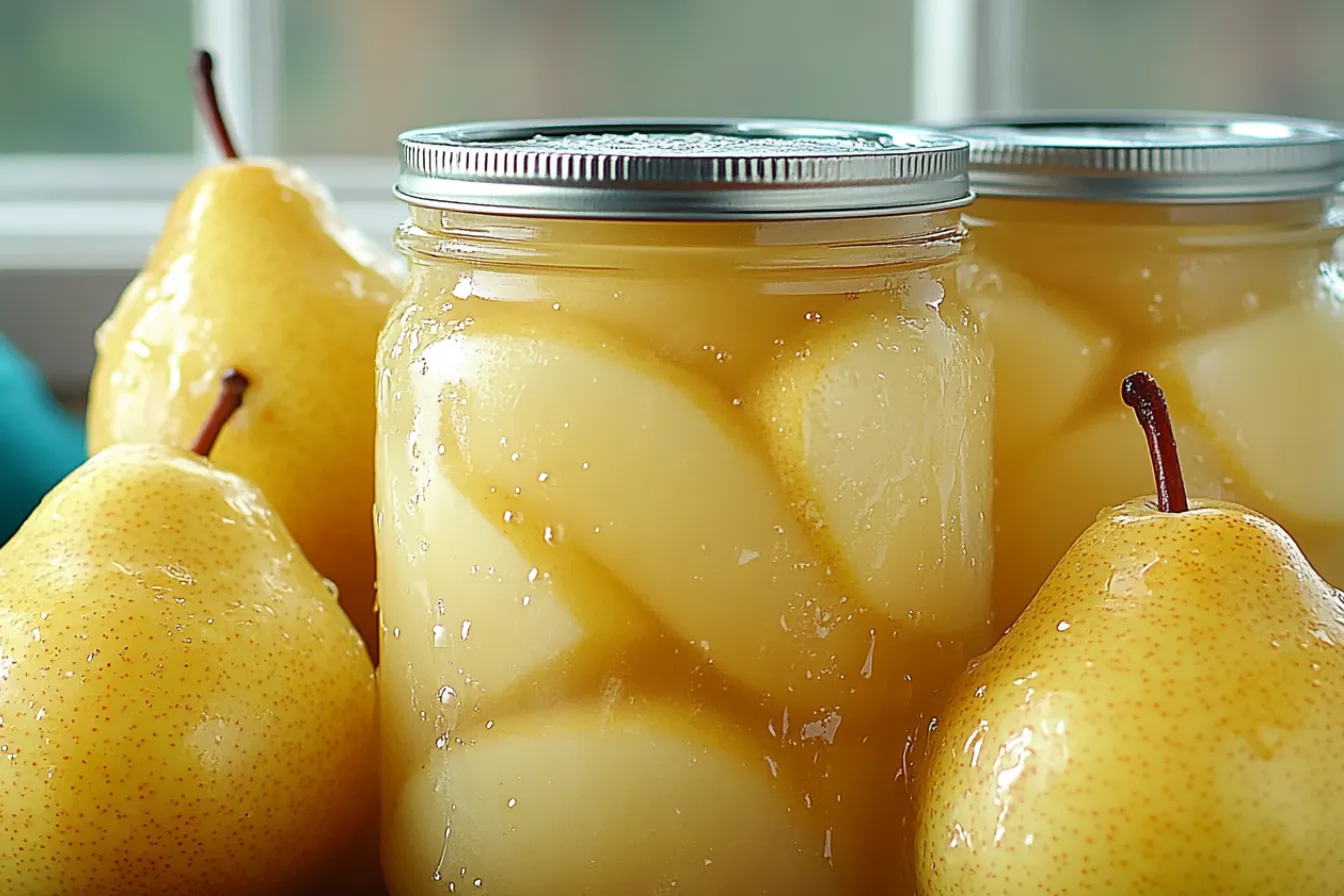 Canned Pears in Light Syrup Recipe