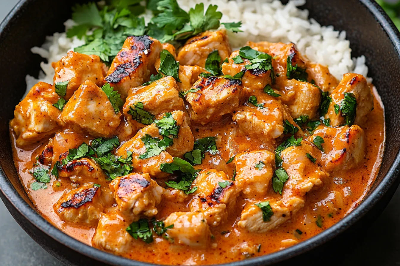 Coconut Chicken Rice Bowl