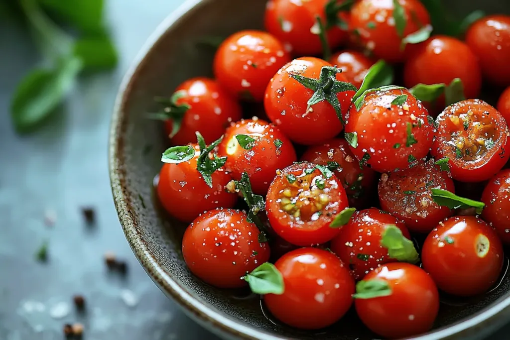 Marinated Cherry Tomatoes Recipe