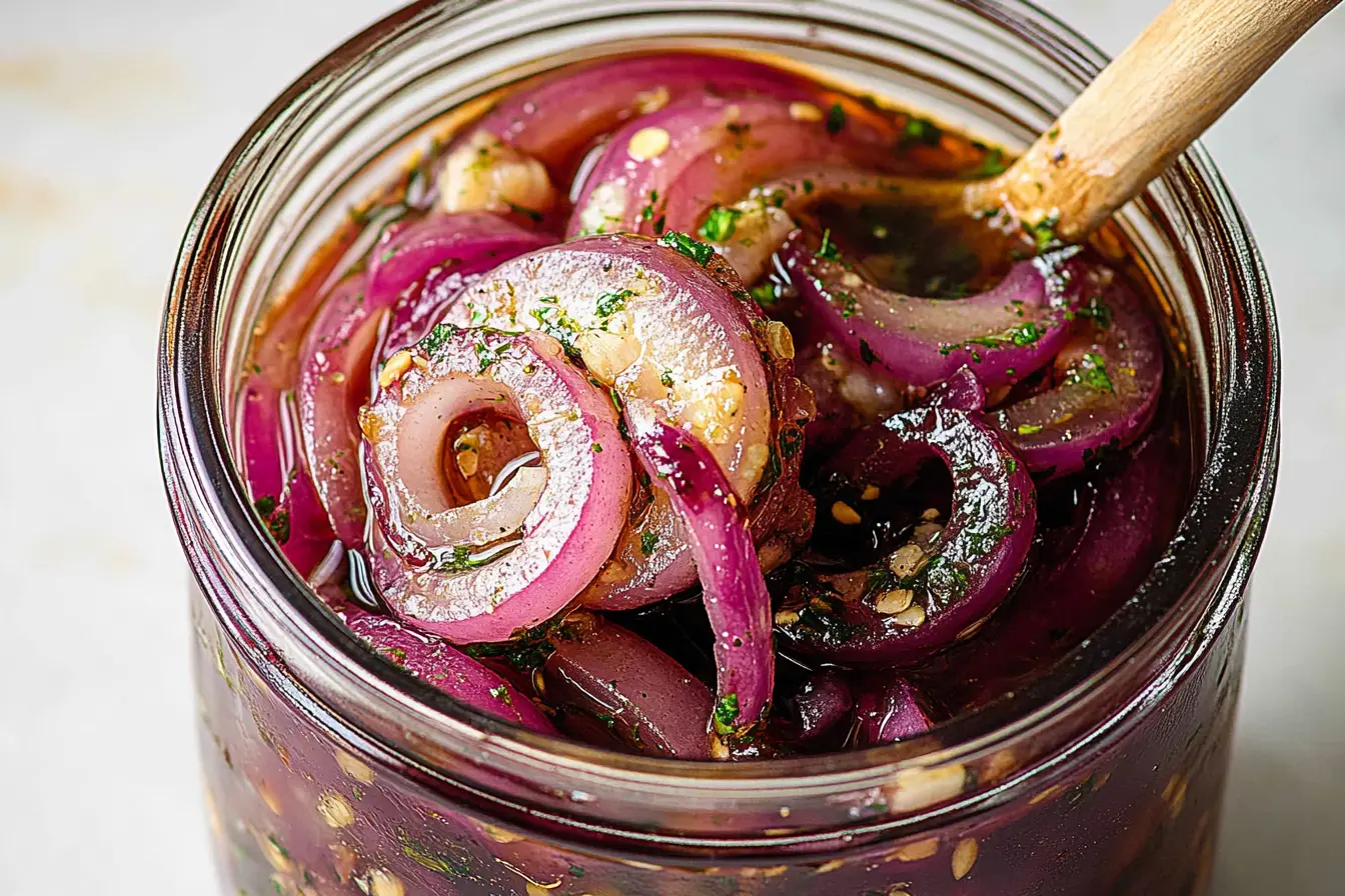 Balsamic Vinegar Pickled Onions