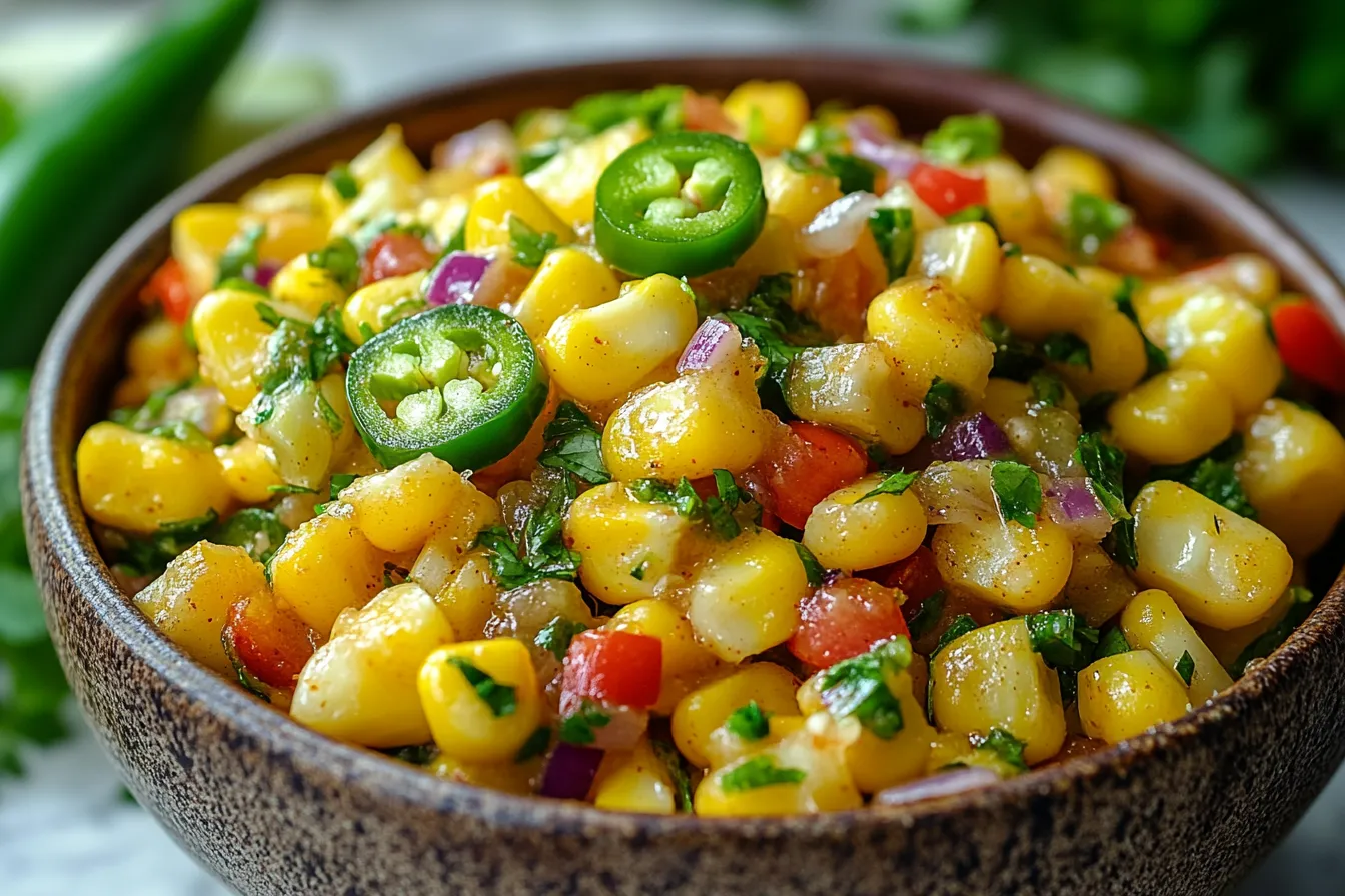 Jalapeño Corn Relish