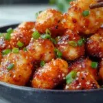 Korean Baked Cauliflower bites