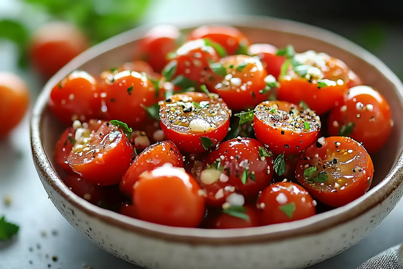 Marinated Cherry Tomatoes Recipe