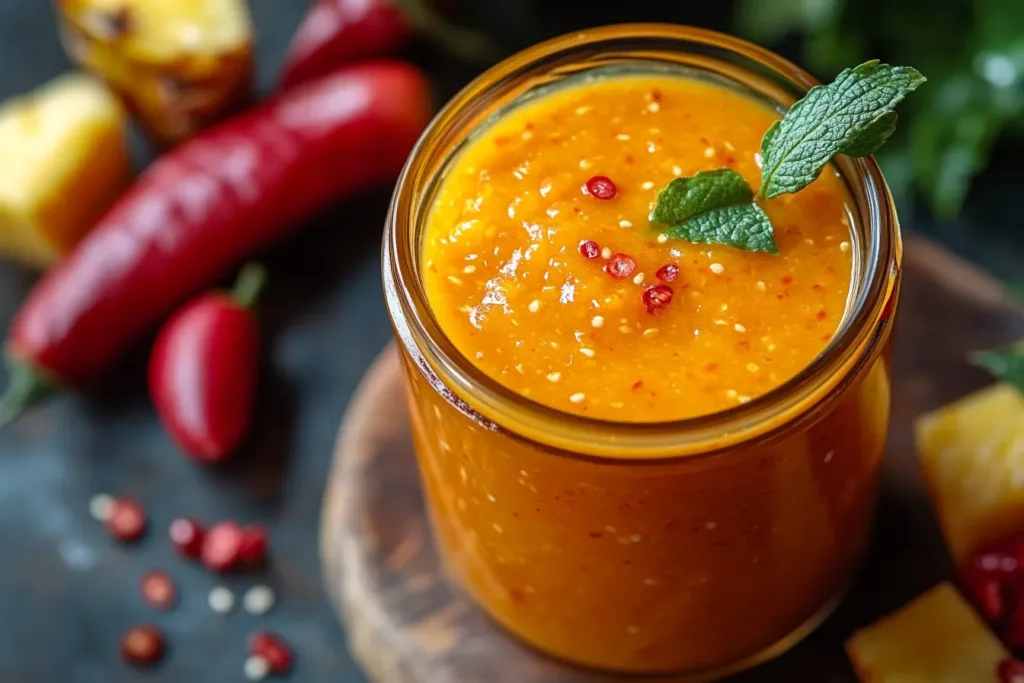 Pineapple Habanero Hot Sauce Recipe