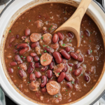 Slow Cooker Cajun Red Beans and Rice Recipe