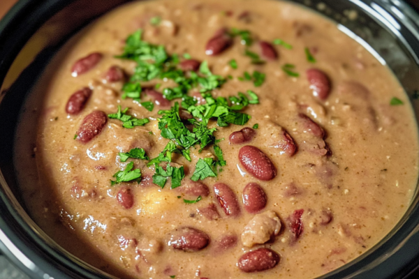 Creamy Crock-Pot Red Beans Recipe