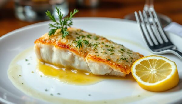 Creamy Lemon Parmesan Cod