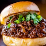 Korean Beef Sloppy Joes